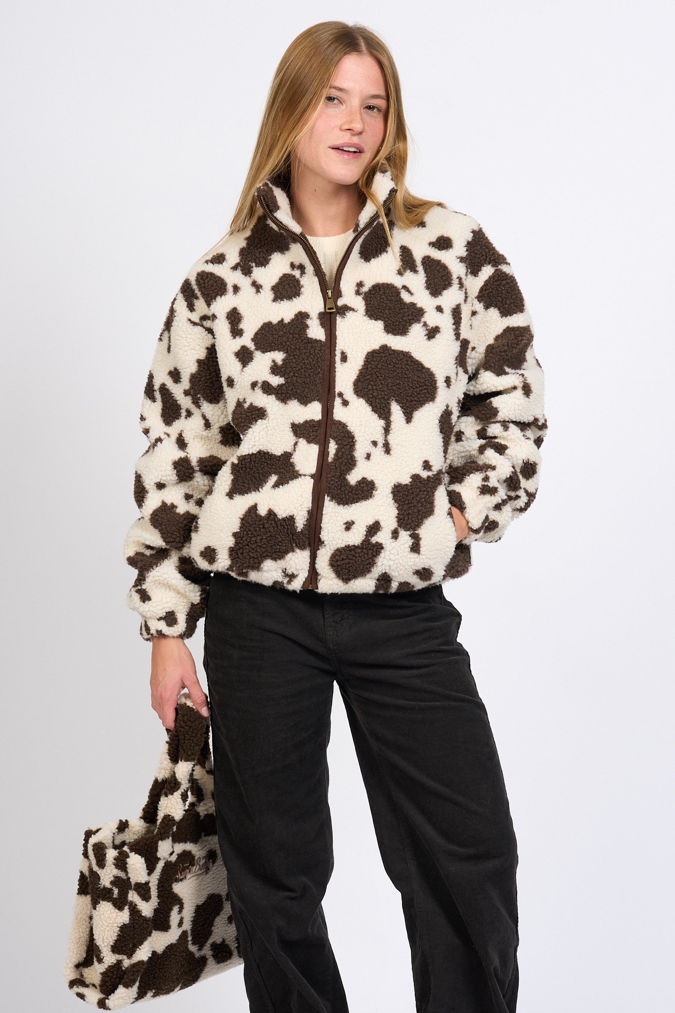 Mc2 Saint Barth Giacca Bercy Muccato Beige/Marrone Donna-7