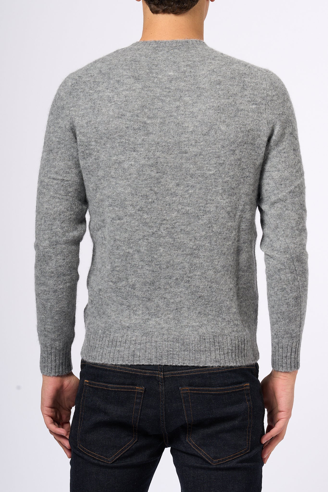 Mc2 Saint Barth Alpaca Sweater Grey Men-7