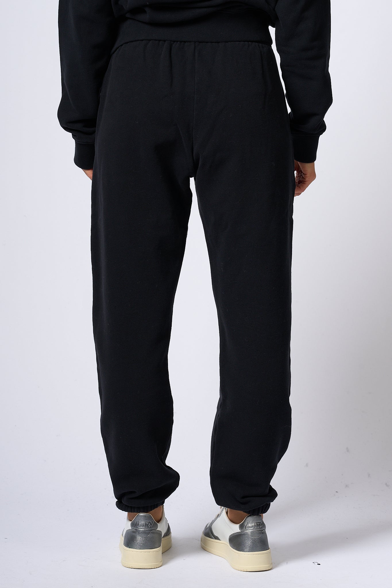 Mc2 Saint Barth Pantaloni Felpa Nero Donna-2