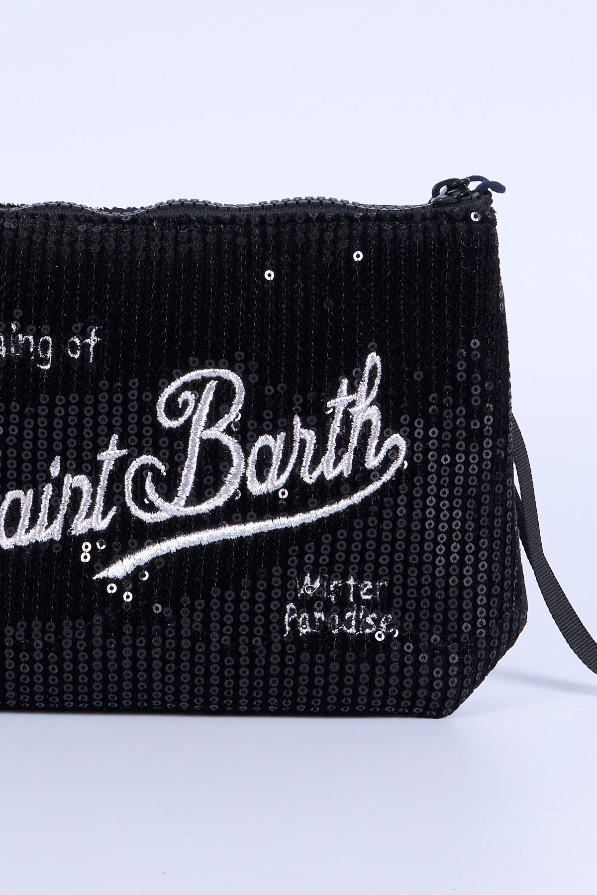 Mc2 Saint Barth Pochette ALINE Pailettes Nero Donna-1