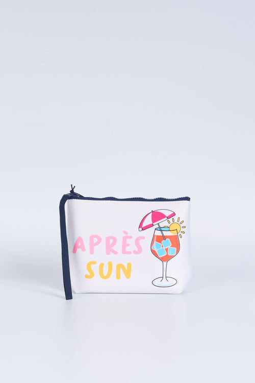 Mc2 Saint Barth Pochette Aline Apres Sun Bianco Donna