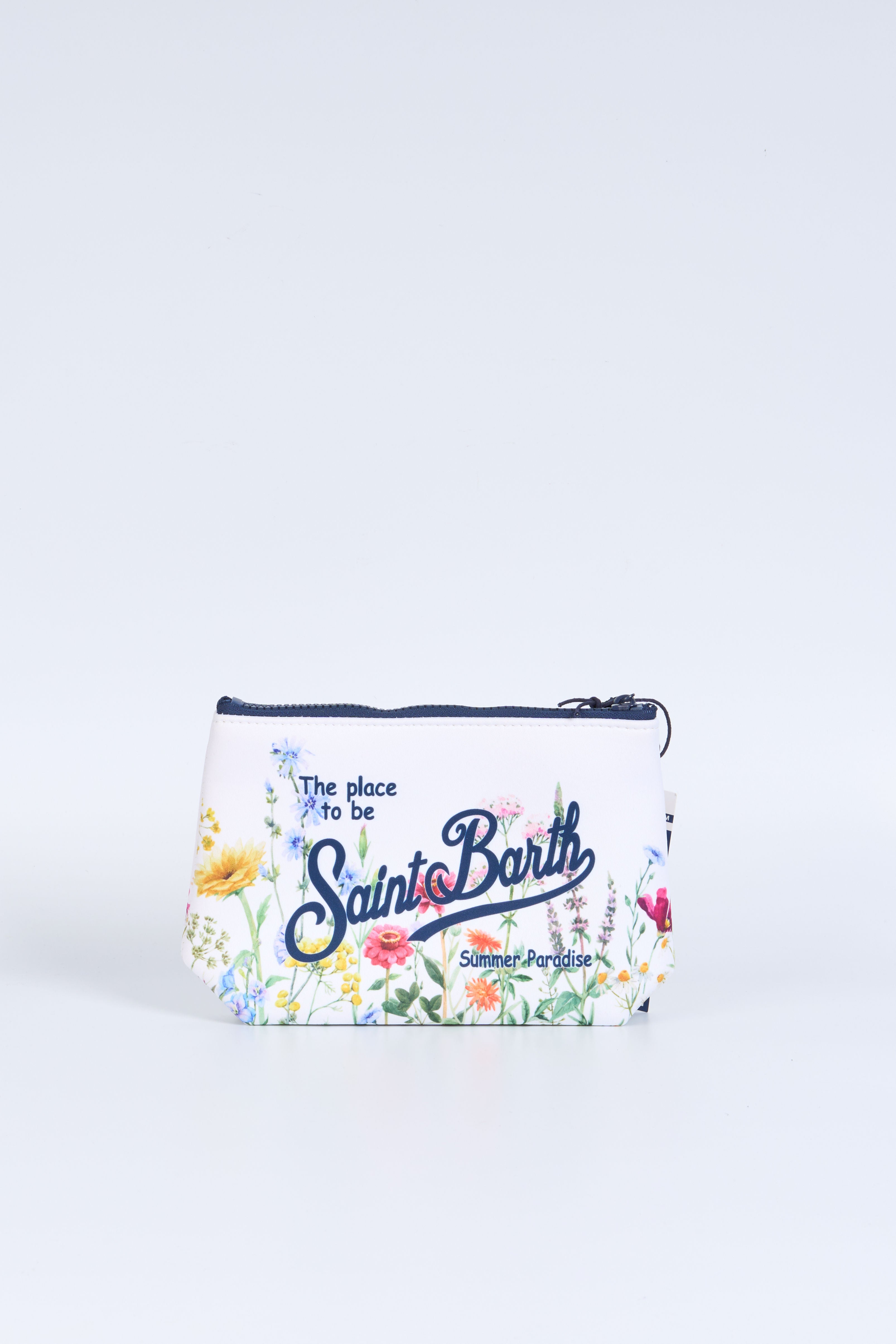 Mc2 Saint Barth Pochette Aline Garden Bianco Donna-3