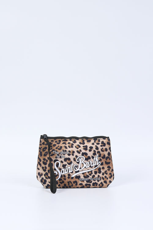 Mc2 saint barth Pochette Aline Leopard Donna