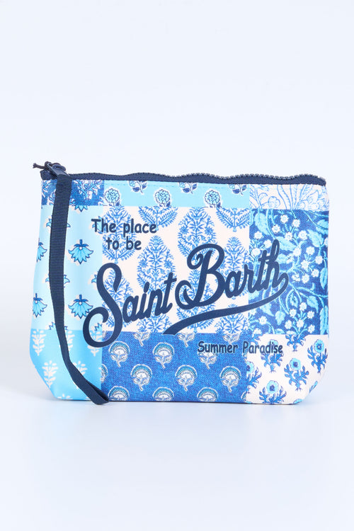 Mc2 Saint Barth Pochette Aline Patch Azzurro Donna-2