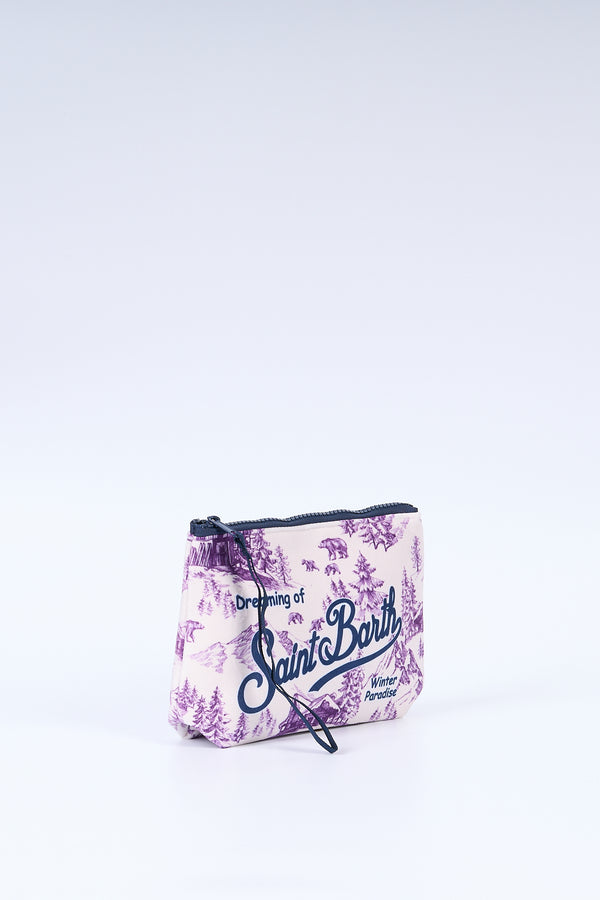 Mc2 Saint Barth Pochette Aline Winterland Viola Donna-2