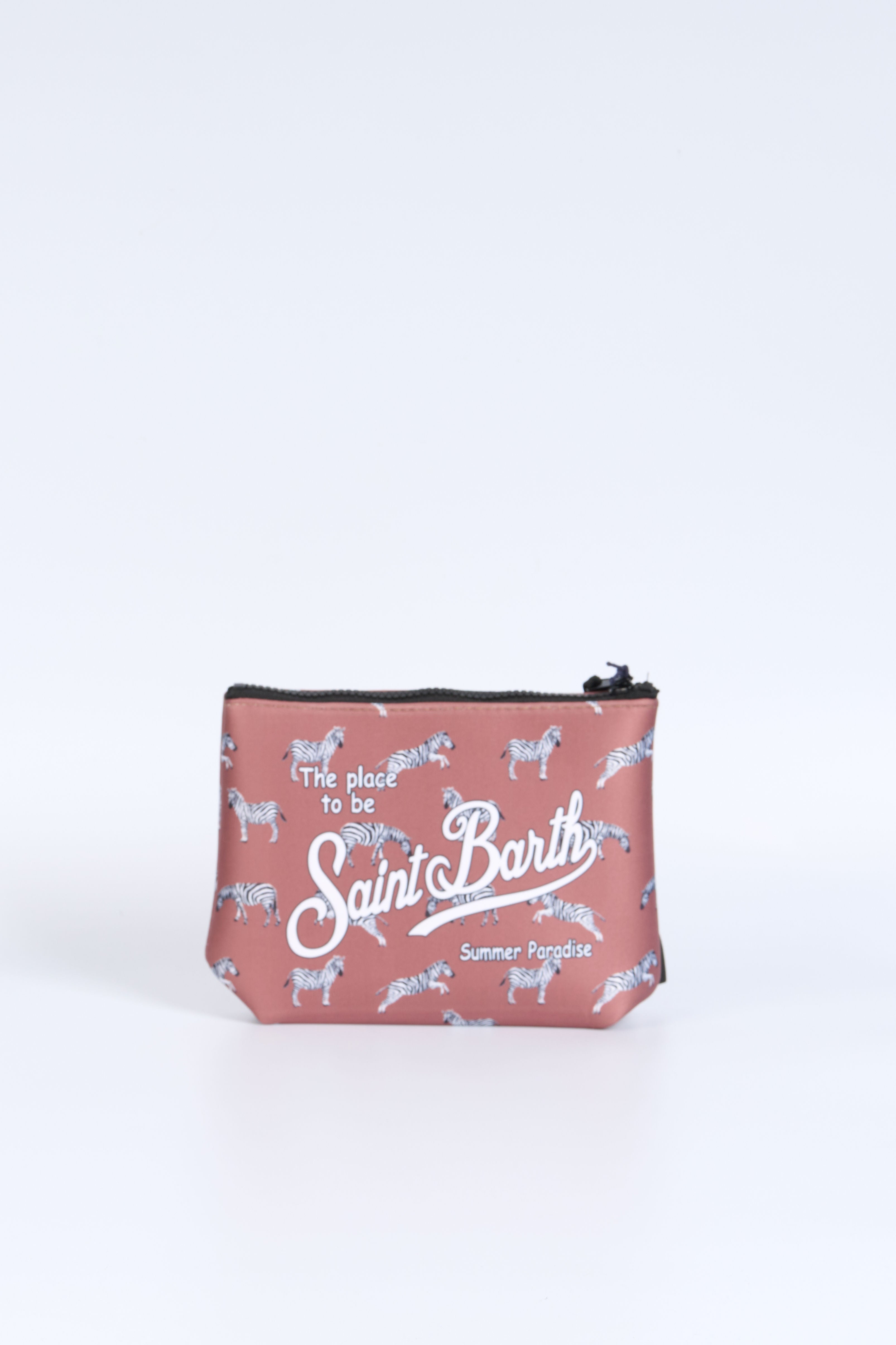 Mc2 Saint Barth Pochette Aline Zebra Marrone Donna-3