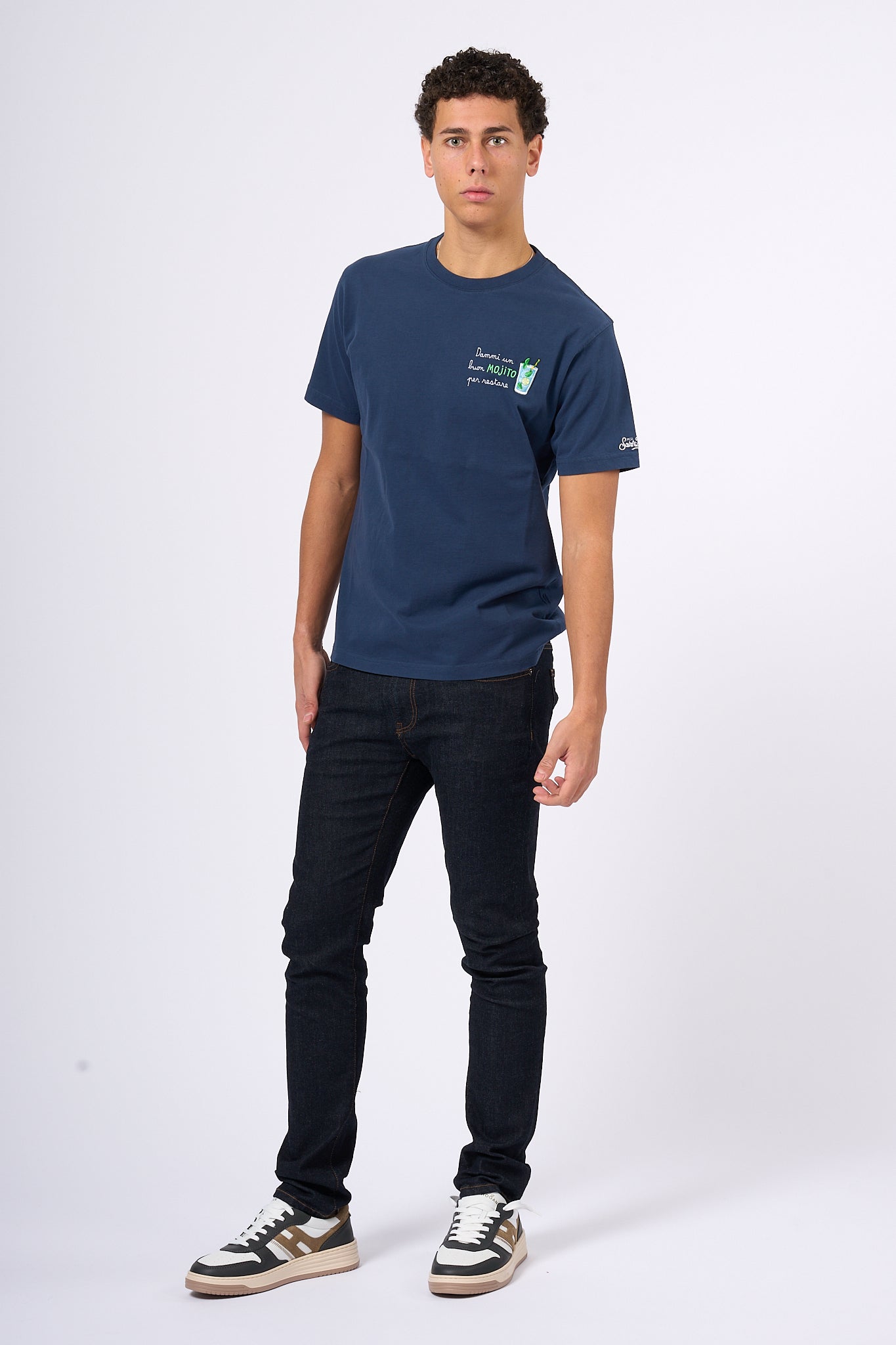 Mc2 Saint Barth T-shirt Mojito Stay Blue Men-2