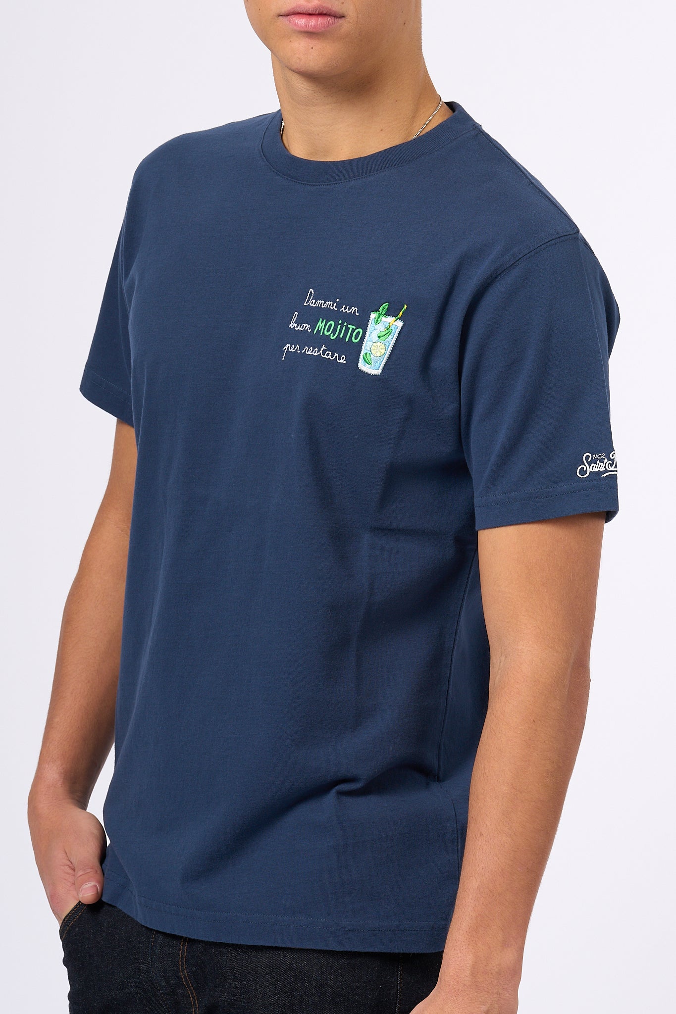 Mc2 Saint Barth T-shirt Mojito Stay Blue Men-4