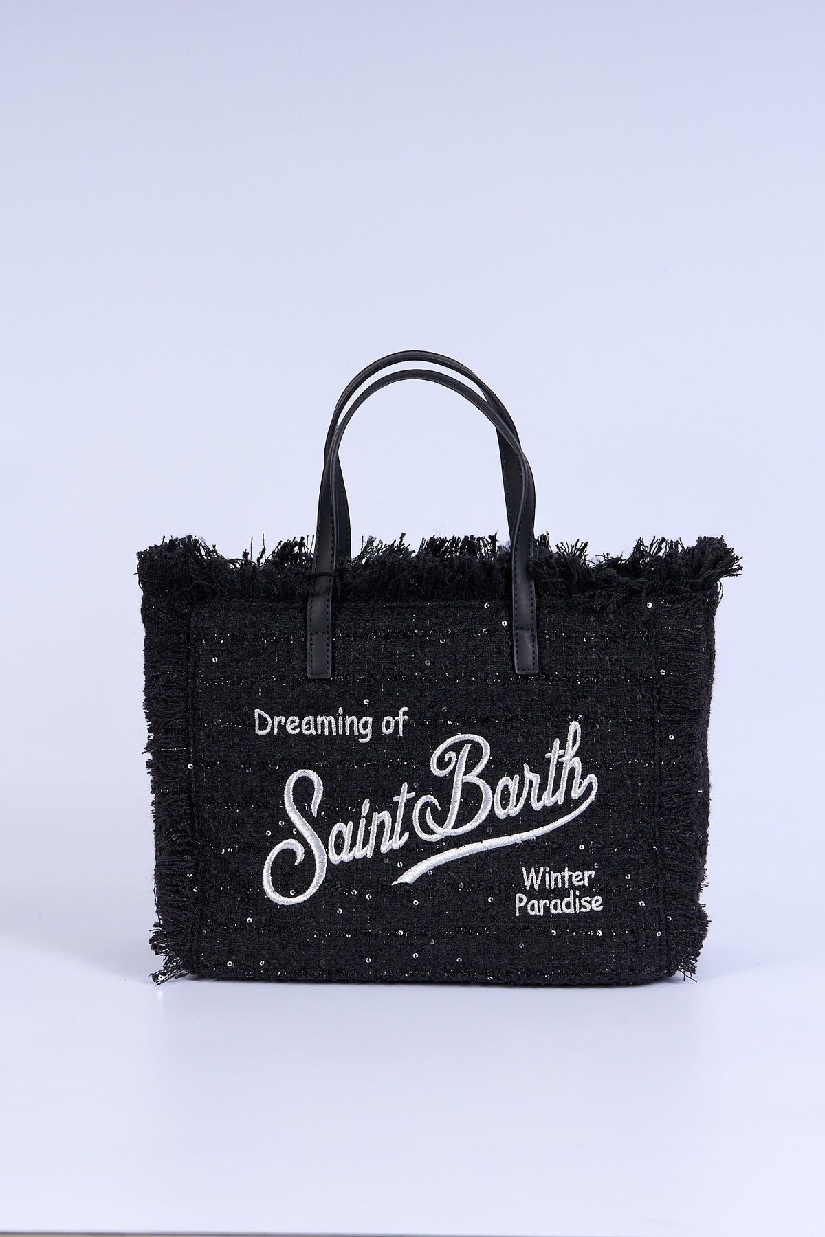 Mc2 Saint Barth Borsa COLETTE Pailettes Nero Donna-1