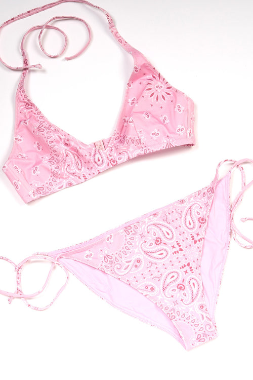 Mc2 saint barth Costume Bikini Bandana Rosa Donna