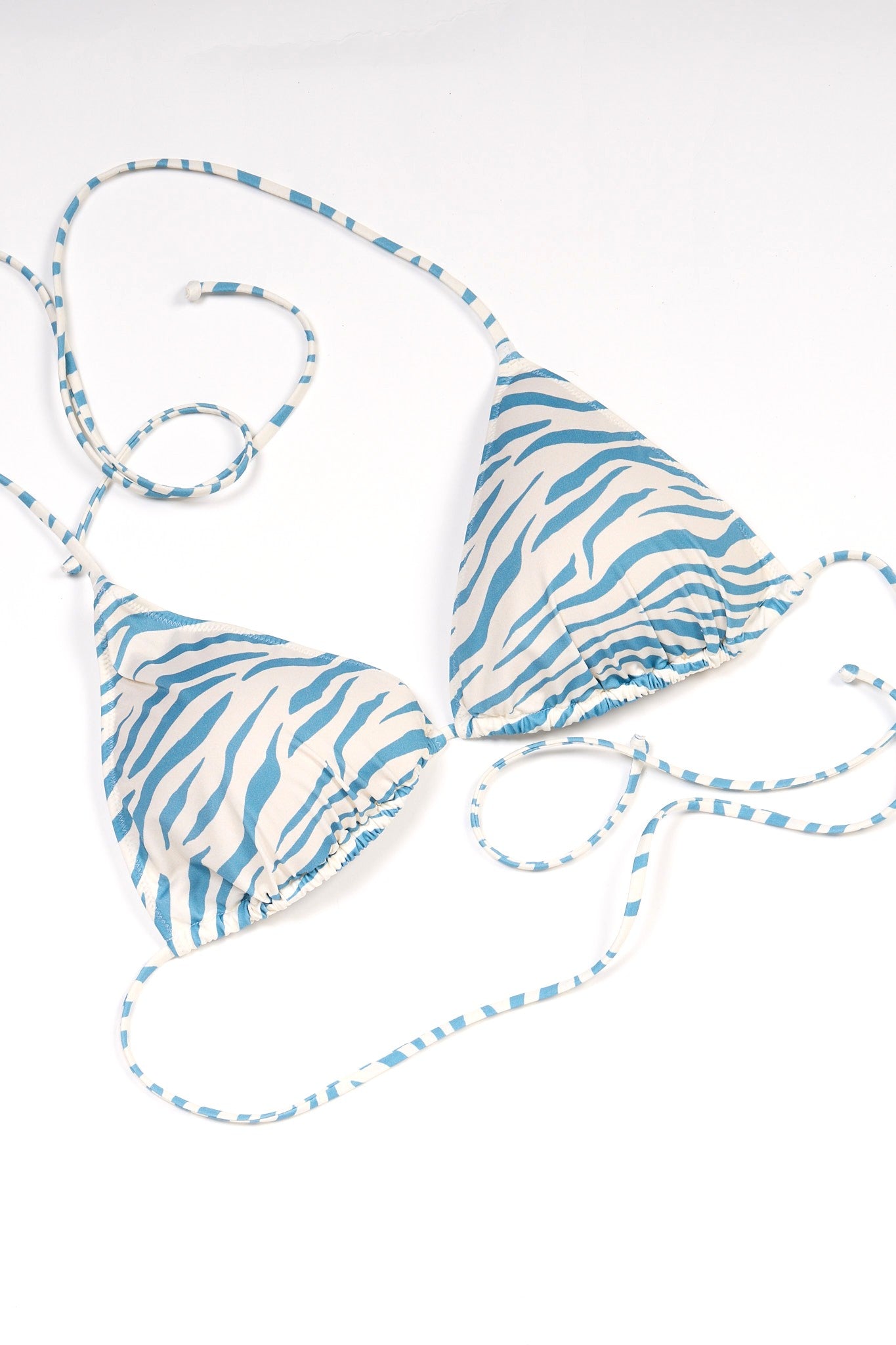 Mc2 saint barth Costume Bikini Zebra Bianco/azzurro Donna-2