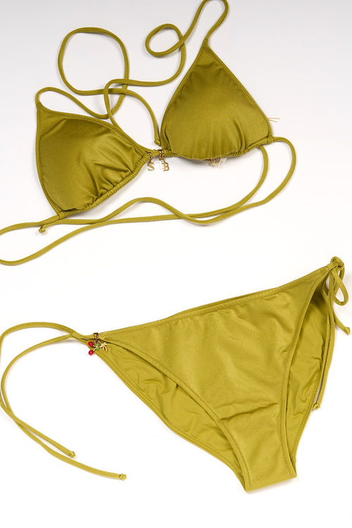Mc2 saint barth Costume Charms Verde acido Donna