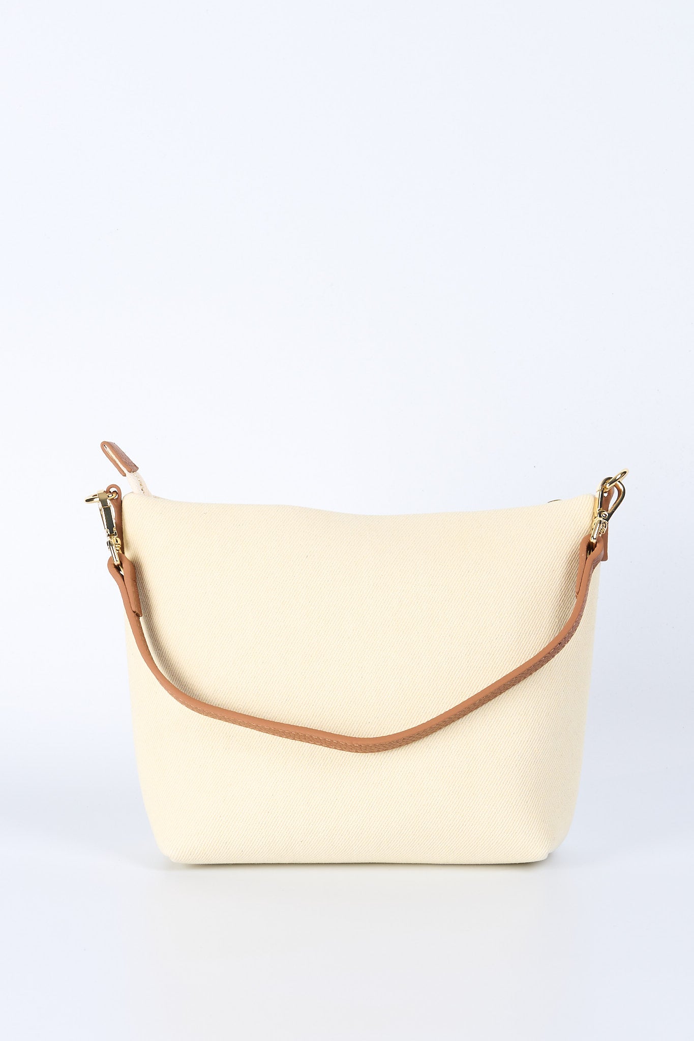 Mc2 saint barth Aline Bag Canvas Panna Donna-6