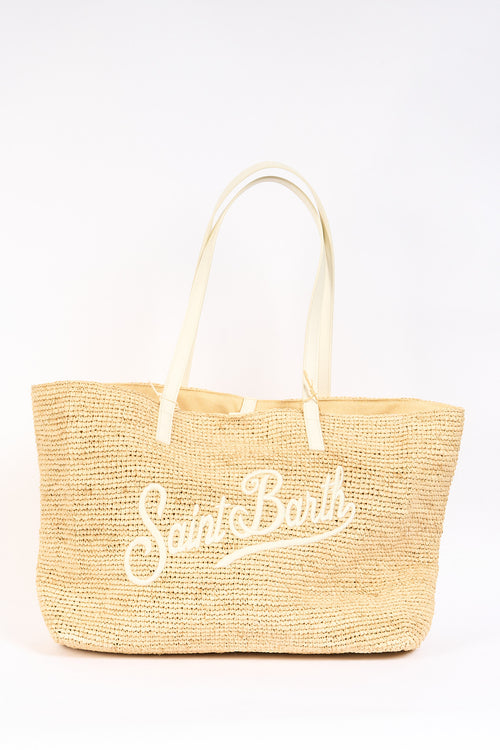 Mc2 saint barth Borsa CITY in Rafia Donna