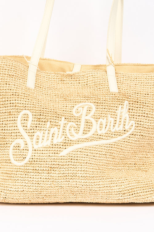 Mc2 saint barth Borsa CITY in Rafia Donna-2