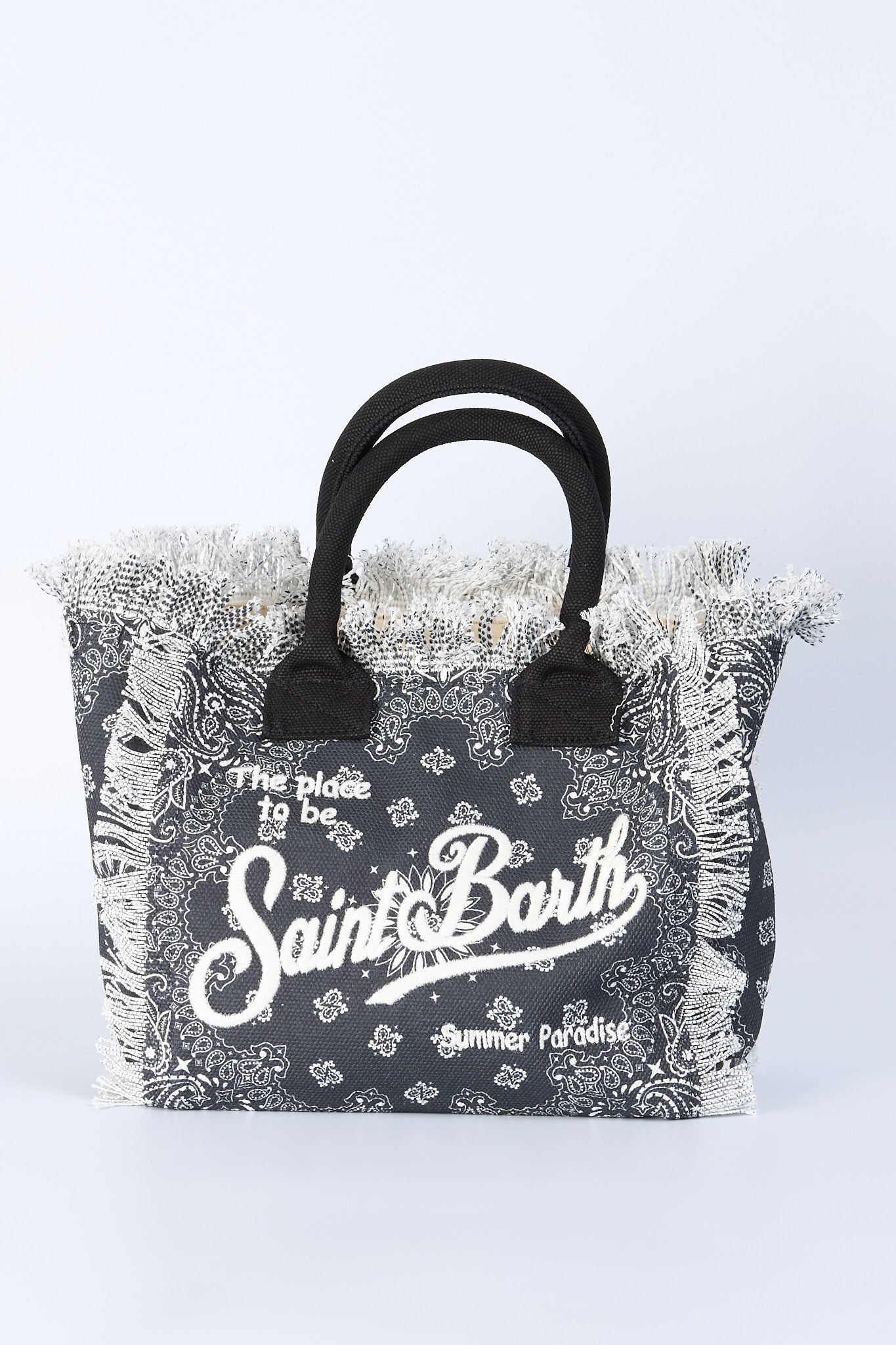 Mc2 saint barth Borsa Colette Bandana Nero Donna-1