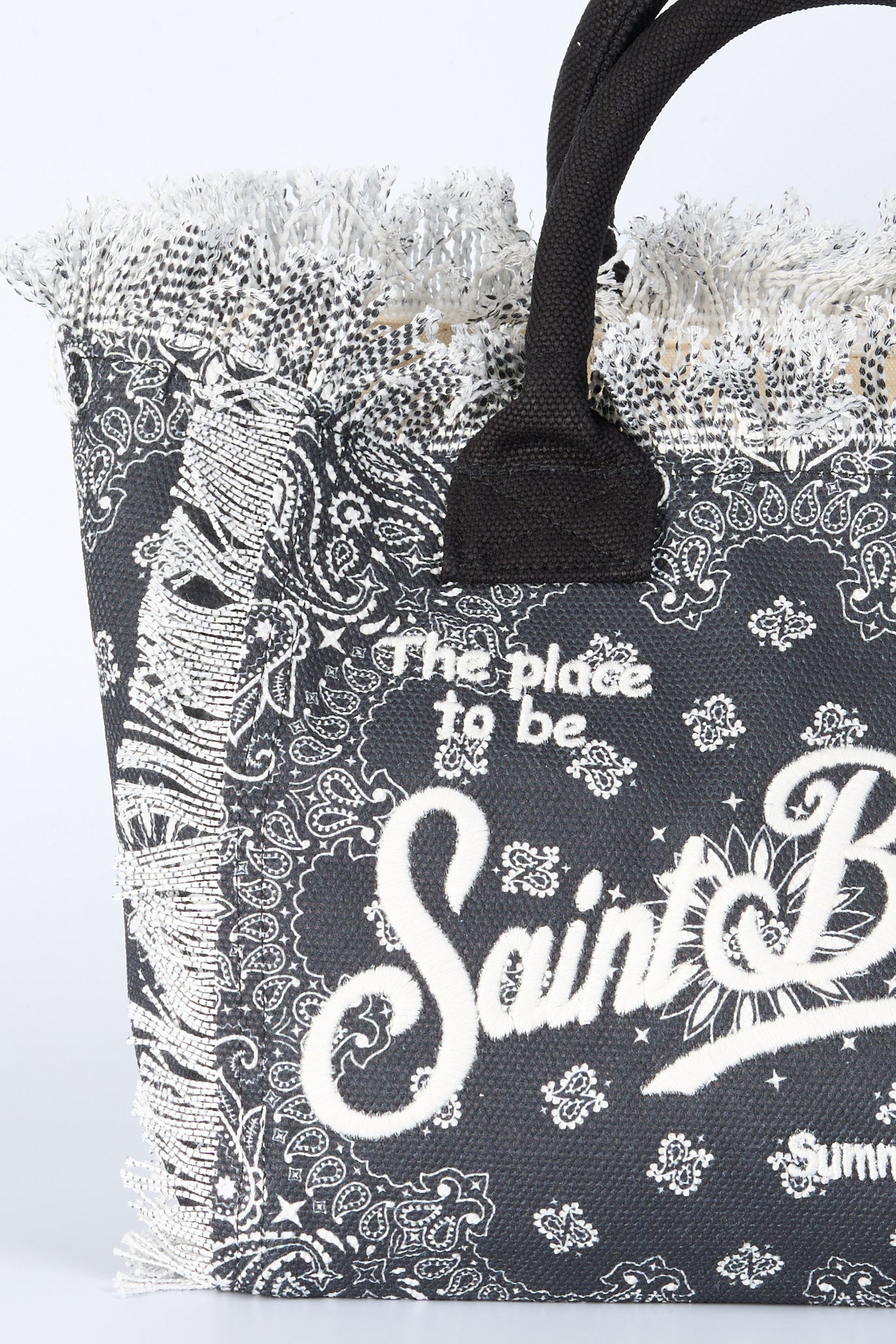 Mc2 saint barth Borsa Colette Bandana Nero Donna-2