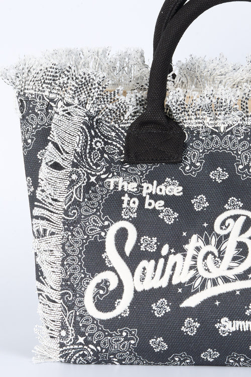Mc2 saint barth Borsa Colette Bandana Nero Donna-2
