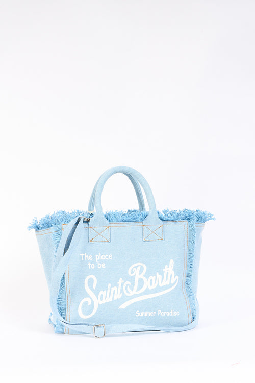 Mc2 saint barth Borsa Colette Denim Chiaro Donna
