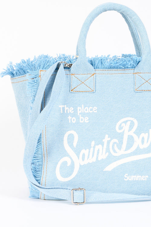 Mc2 saint barth Borsa Colette Denim Chiaro Donna-2