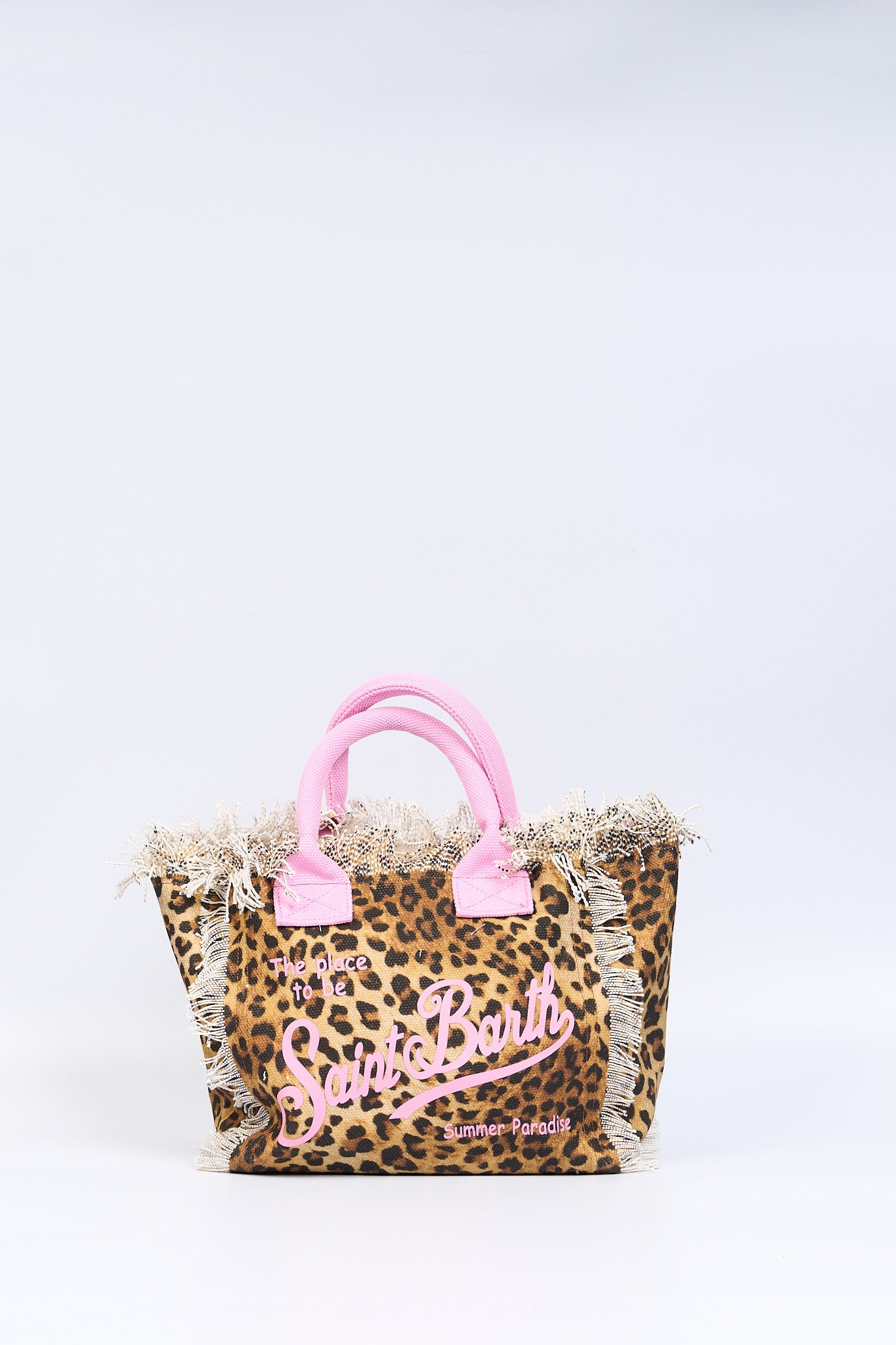 Mc2 saint barth Borsa Colette Leopard/Rosa Donna-1