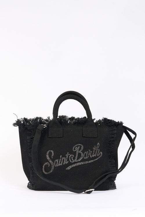 Mc2 saint barth Borsa Colette Strass Nero Donna