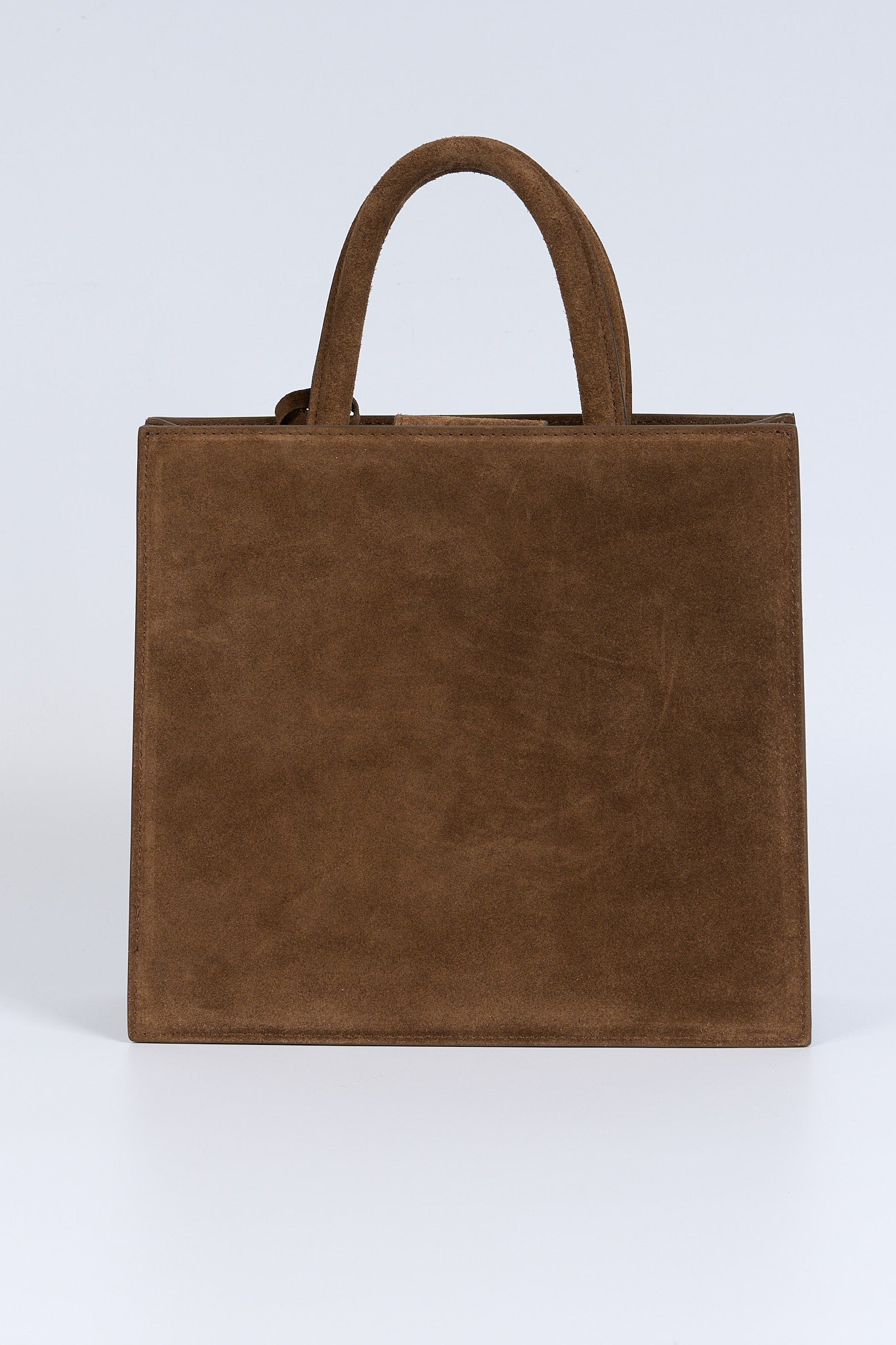 Mc2 saint barth Borsa Midi Scamosciata Marrone Donna-3
