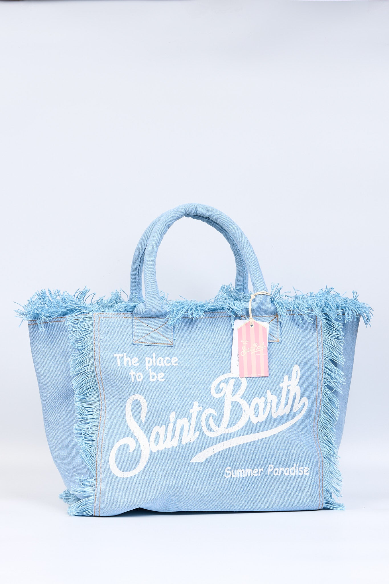 Mc2 saint barth Borsa Vanity Denim Donna-3