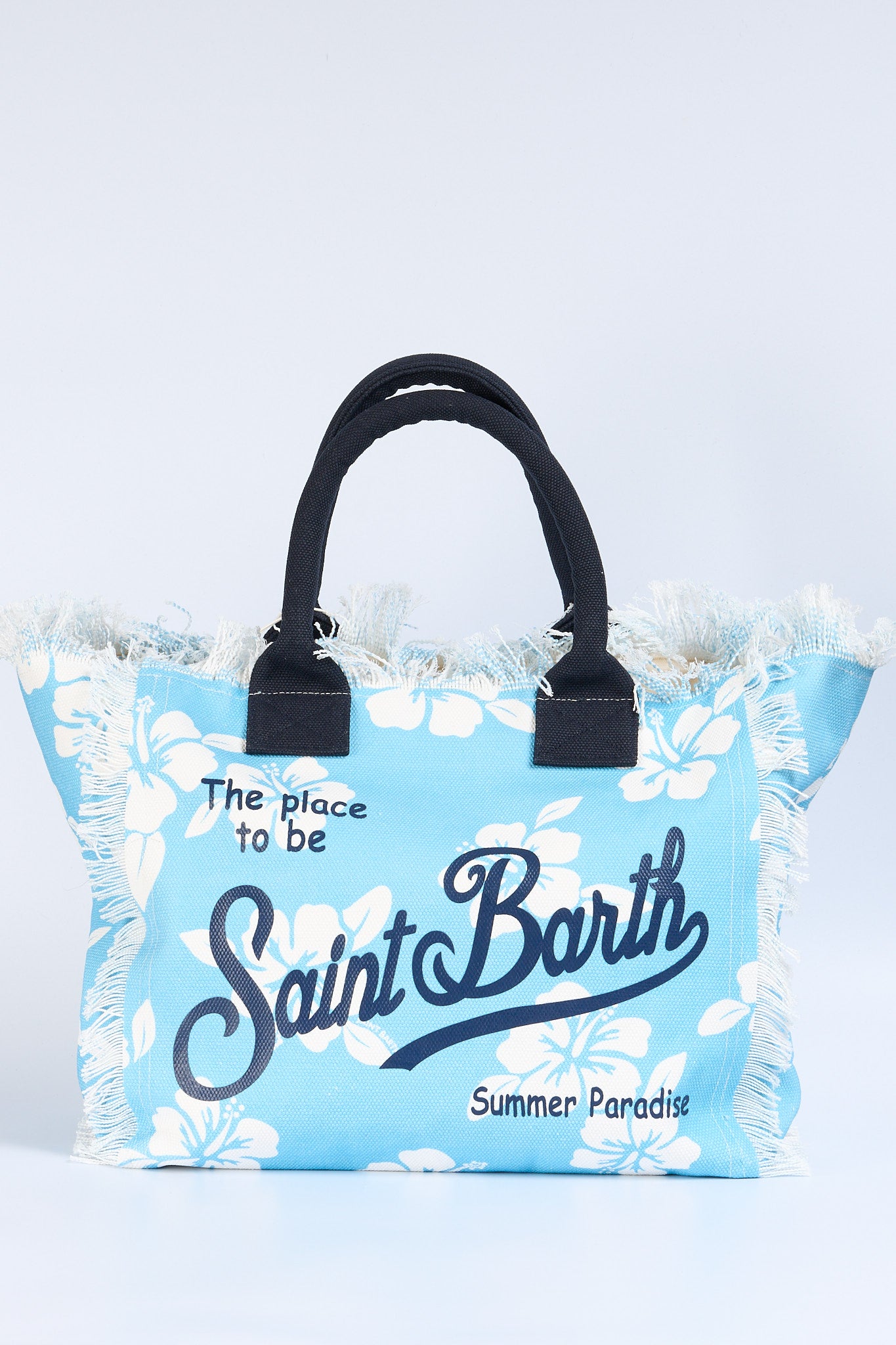 Mc2 saint barth Borsa Vanity Hibiscus Bianco/azzurro Donna-1