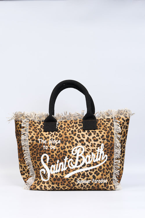 Mc2 saint barth Borsa Vanity Leopard Donna