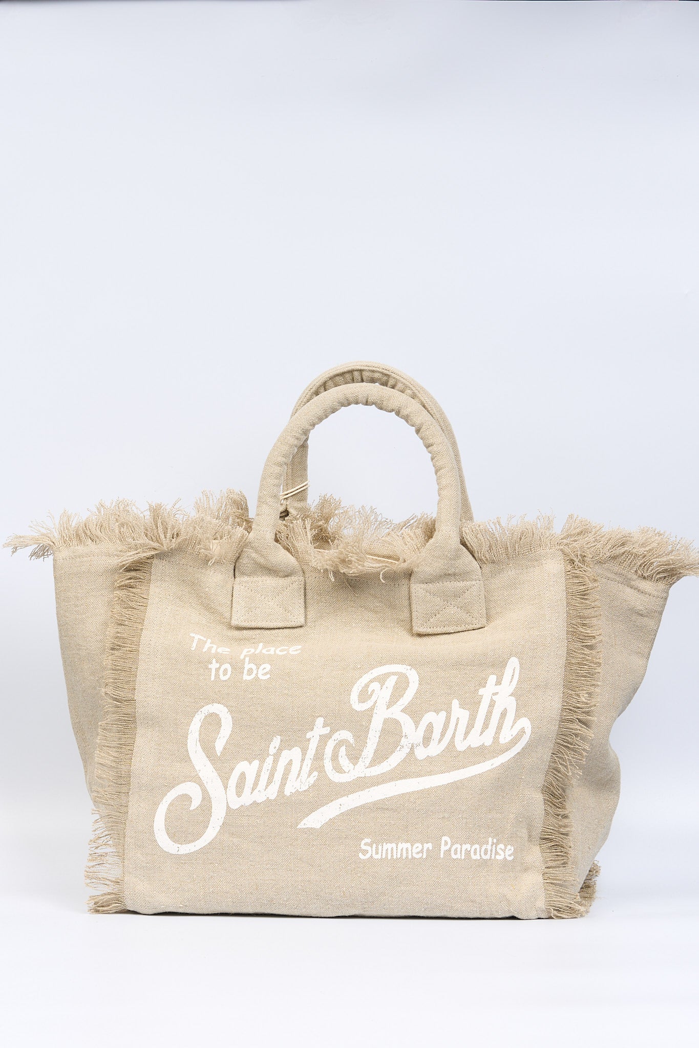 Mc2 saint barth Borsa Vanity Lino Beige Donna-1