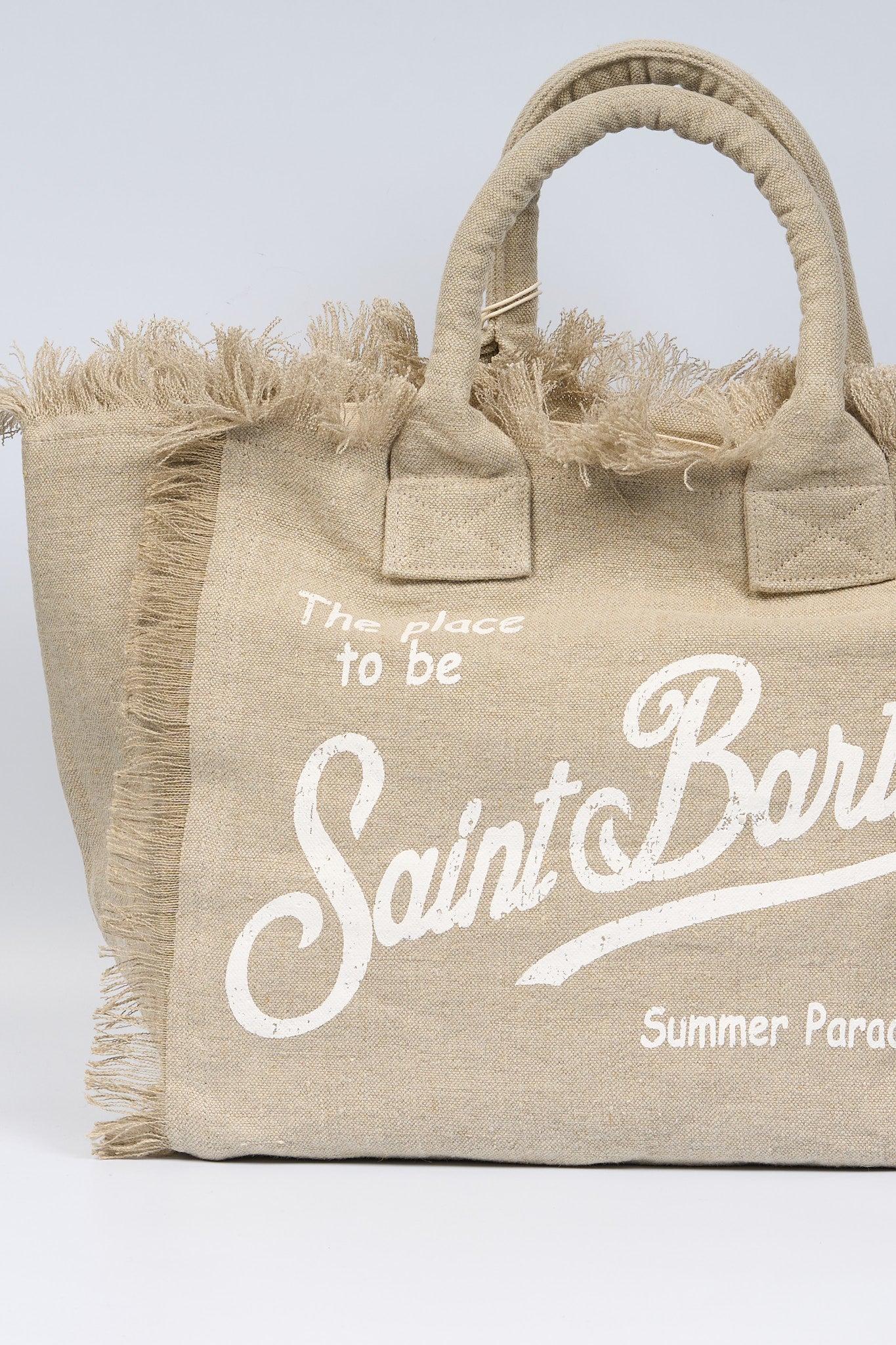 Mc2 saint barth Borsa Vanity Lino Beige Donna-2