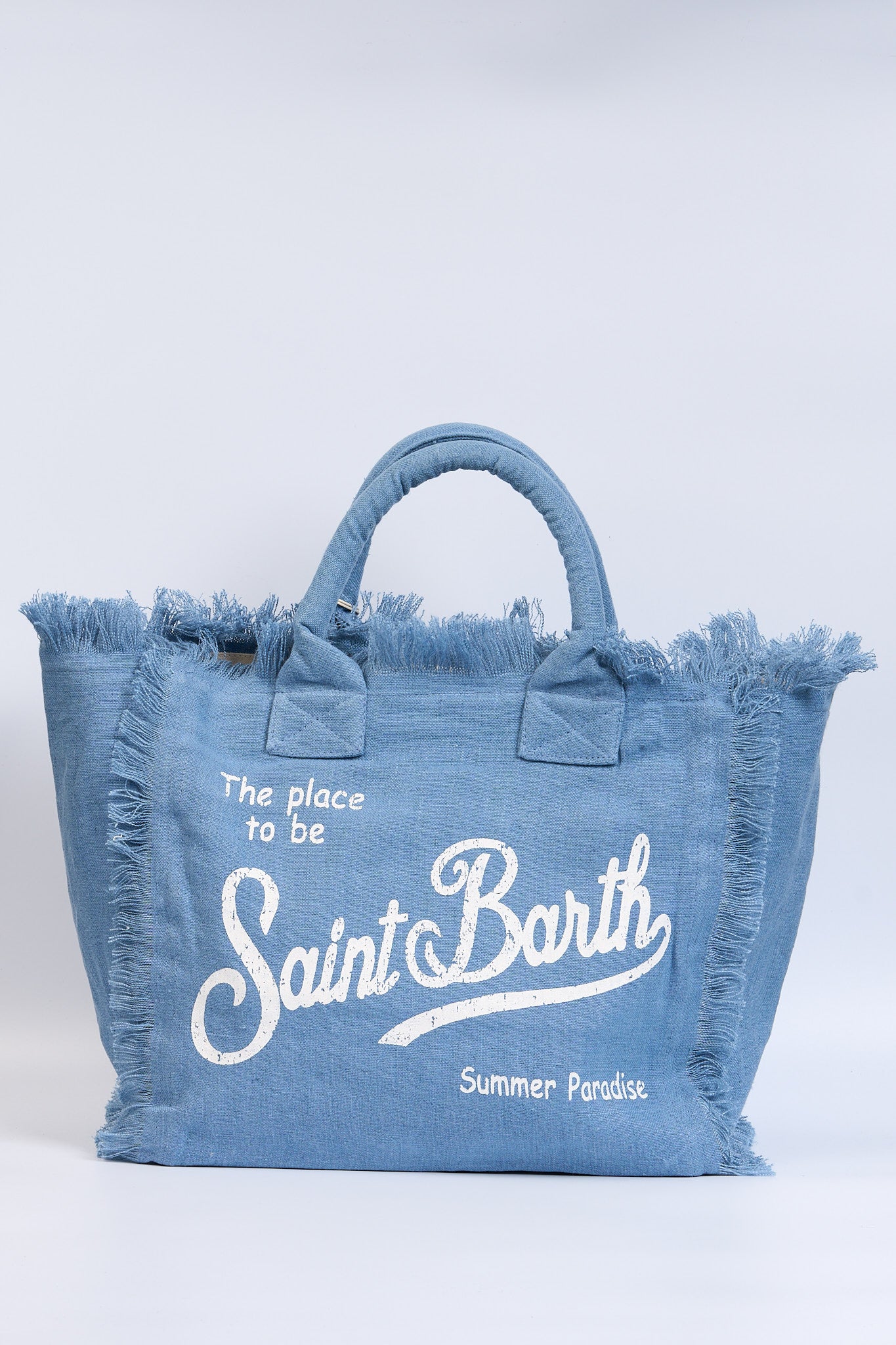 Mc2 saint barth Borsa Vanity Lino Denim Donna-1