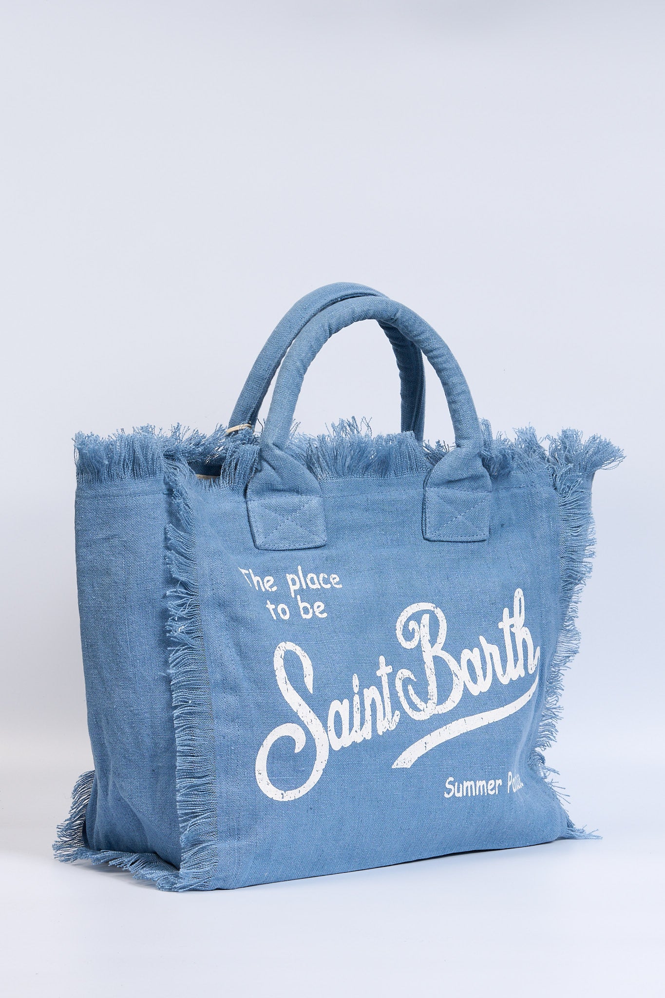 Mc2 saint barth Borsa Vanity Lino Denim Donna-3