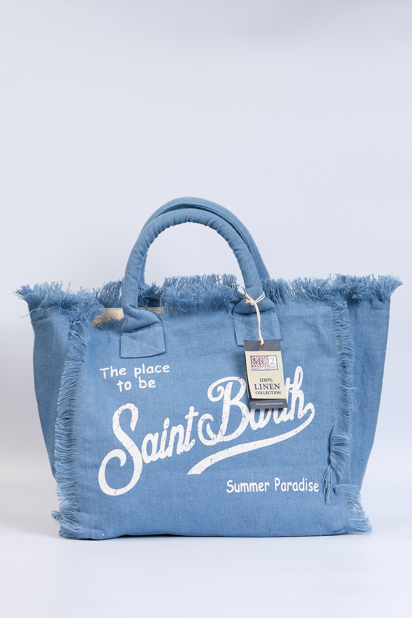 Mc2 saint barth Borsa Vanity Lino Denim Donna-5