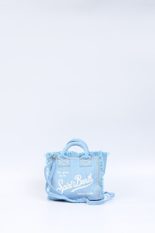 Mc2 saint barth Borsa Vanity Mini Denim Donna