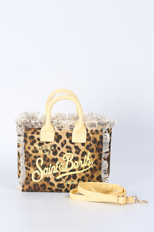 Mc2 saint barth Borsa Vanity Mini Leopard Donna