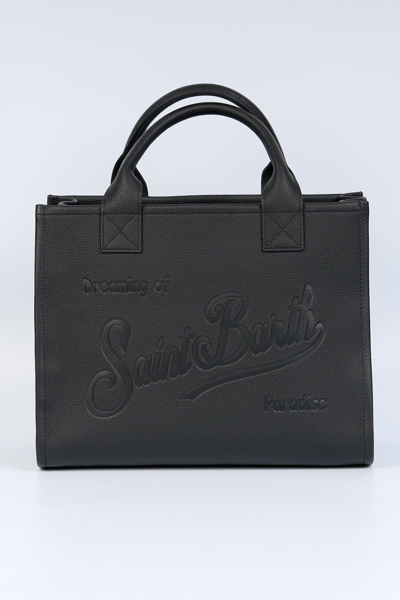 Mc2 saint barth Borsa Vanity Pelle Media Nero Donna-1