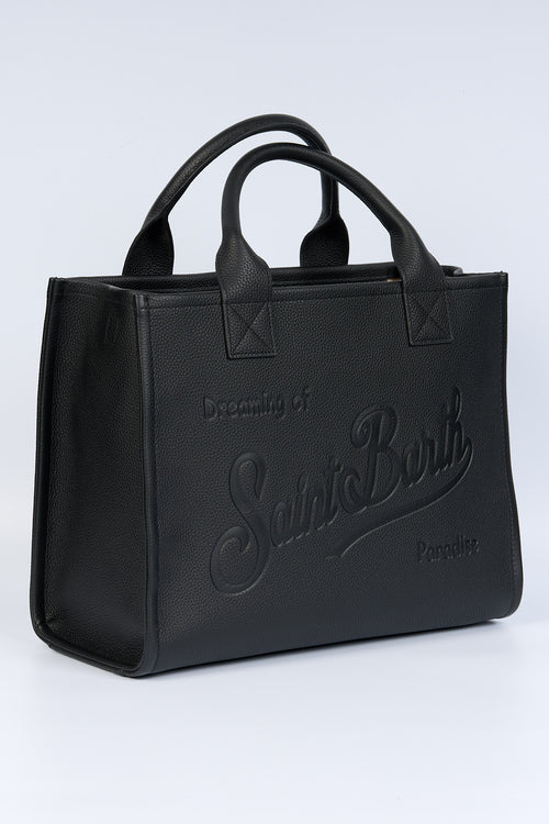 Mc2 saint barth Borsa Vanity Pelle Media Nero Donna-2
