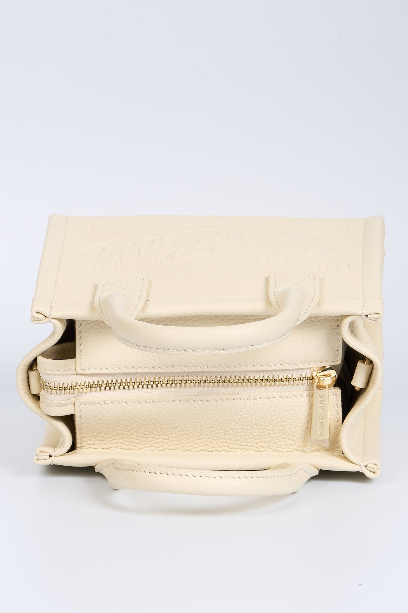 Mc2 saint barth Borsa Vanity Pelle Mini Bianco Donna-4