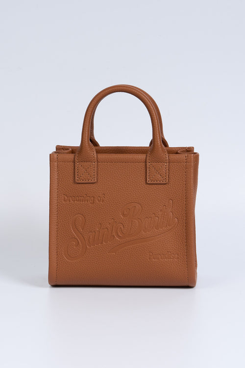 Mc2 saint barth Borsa Vanity Pelle Mini Cuoio Donna