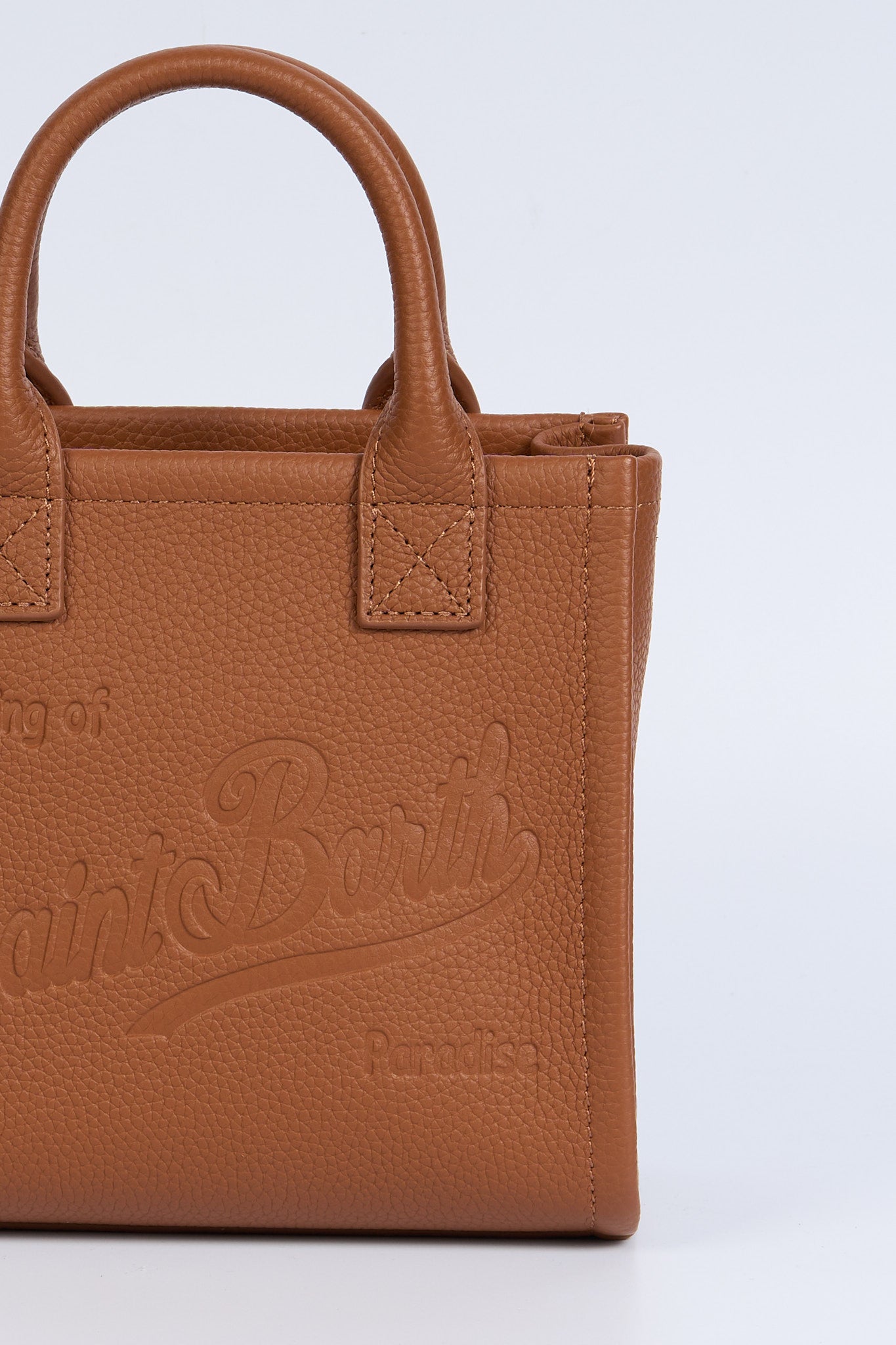 Mc2 saint barth Borsa Vanity Pelle Mini Cuoio Donna-4