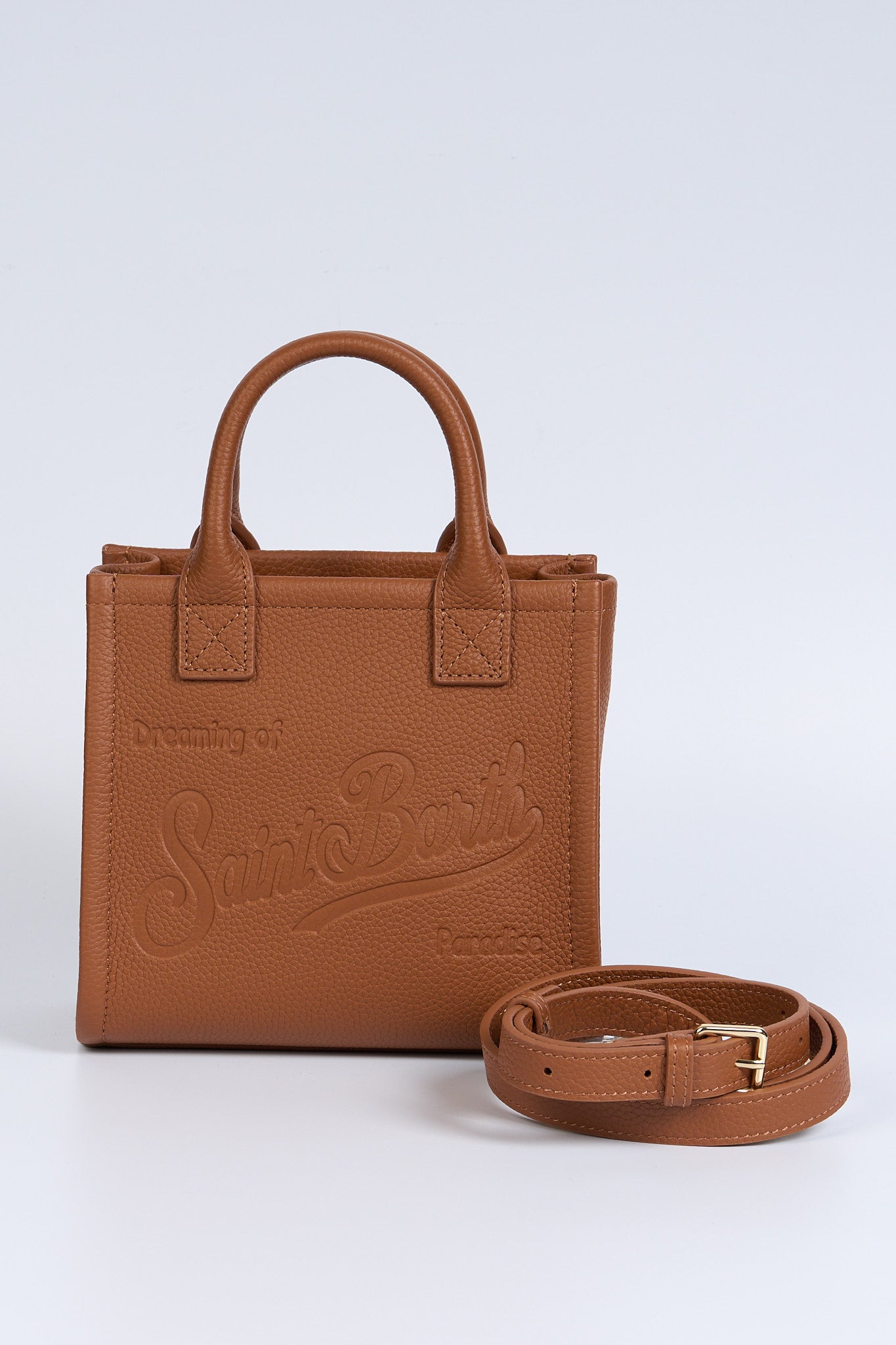 Mc2 saint barth Borsa Vanity Pelle Mini Cuoio Donna-5