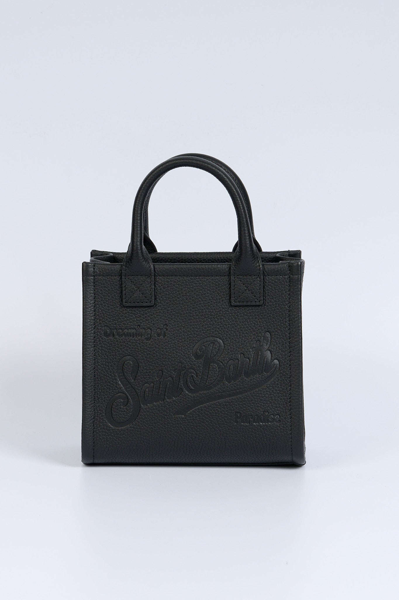 Mc2 saint barth Borsa Vanity Pelle Mini Nero Donna-1