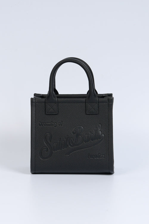 Mc2 saint barth Borsa Vanity Pelle Mini Nero Donna