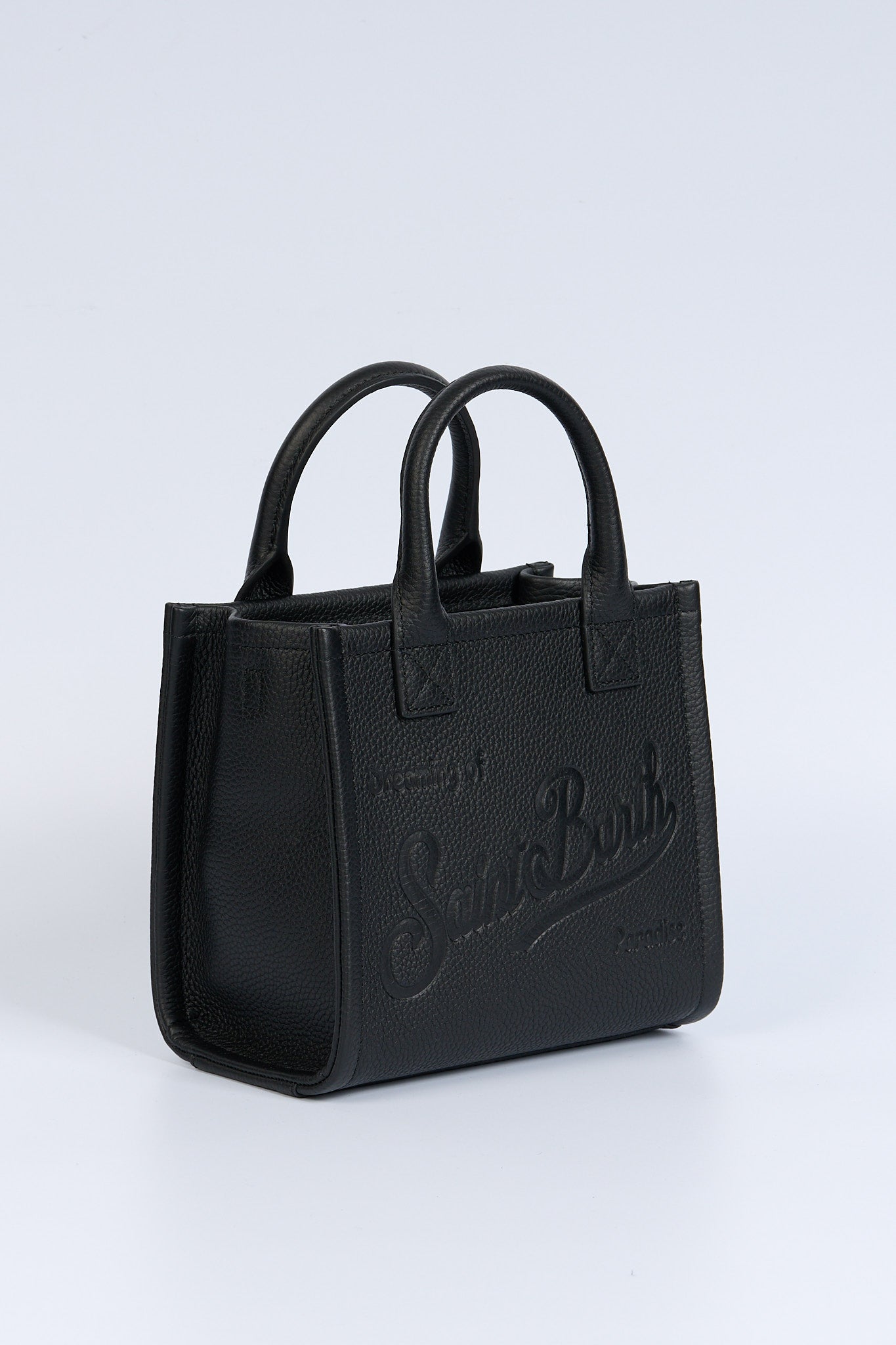 Mc2 saint barth Borsa Vanity Pelle Mini Nero Donna-2