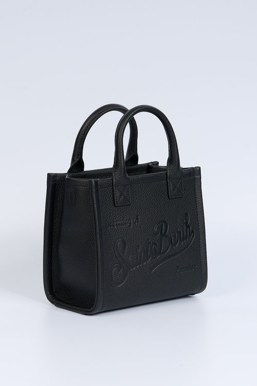 Mc2 saint barth Borsa Vanity Pelle Mini Nero Donna-2