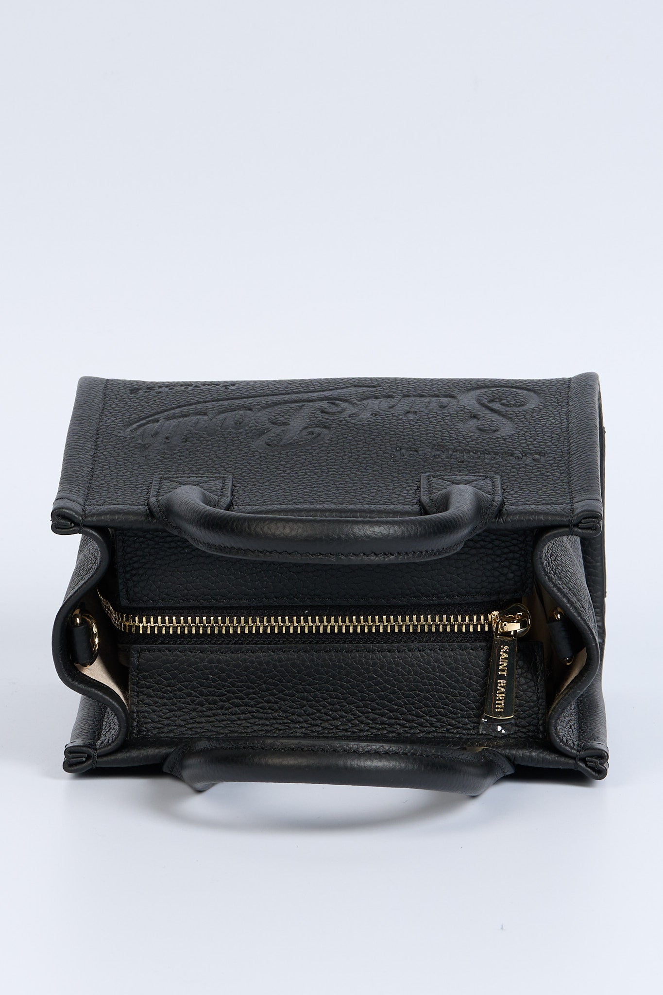 Mc2 saint barth Borsa Vanity Pelle Mini Nero Donna-6