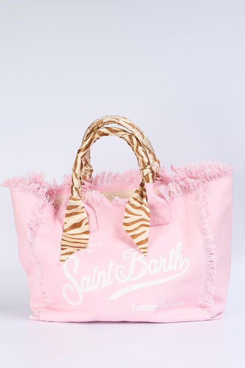 Mc2 saint barth Borsa Vanity con Foulard Rosa Donna
