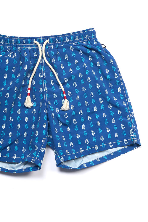 Mc2 saint barth Boxer Mare Batik Blu Uomo-2